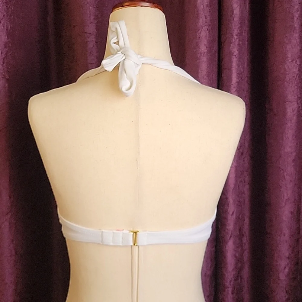 Victoria's Secret sexy sequined rainbow  push up bikini top 34d - Picture 4 of 6